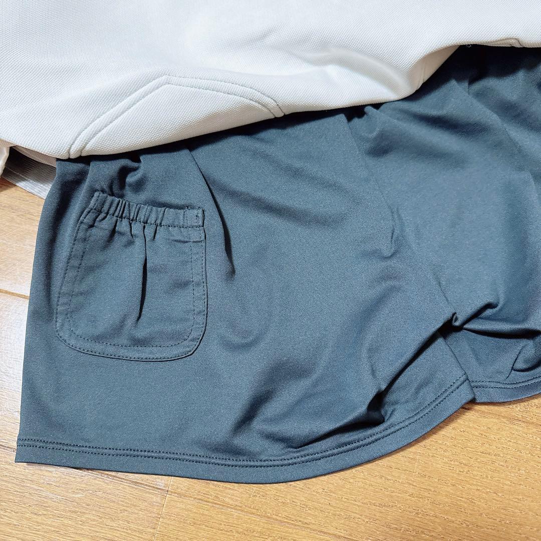 MUNSINGWEAR マンシングウェア スカート ウエストゴム グレー M