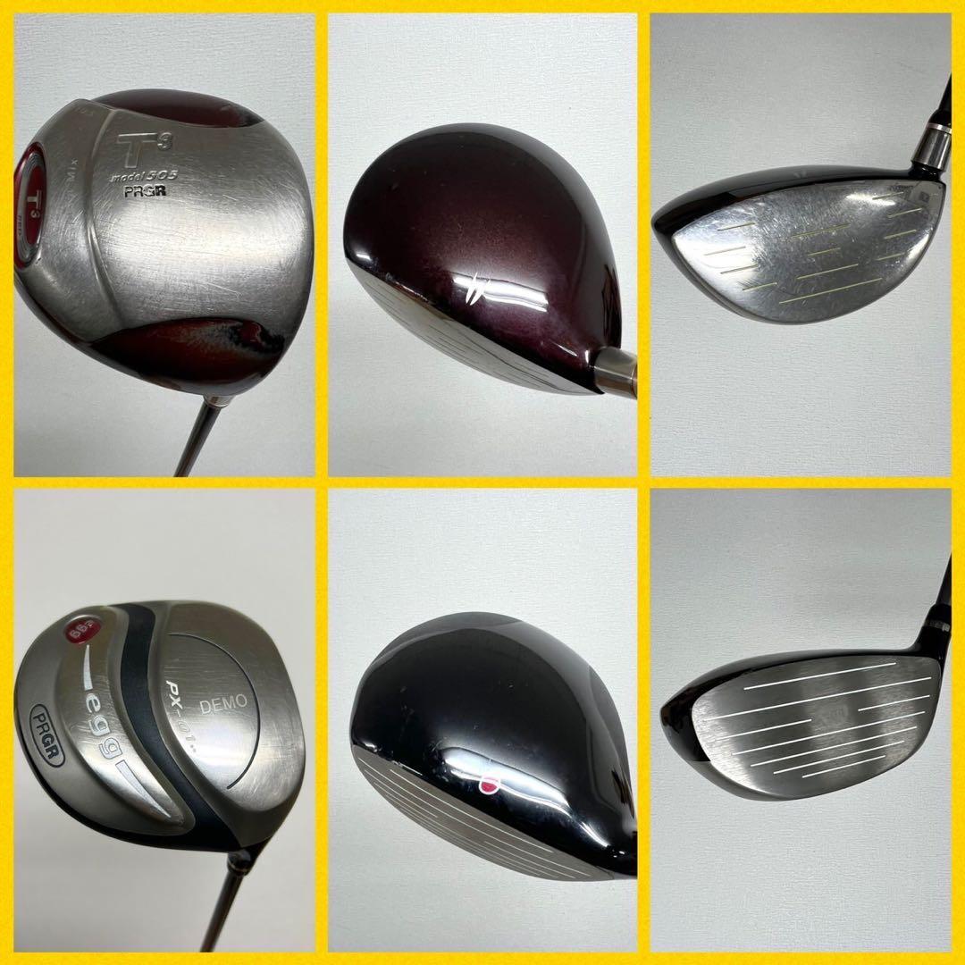 早い者勝ち！プロギアなど 激安ゴルフクラブセット⛳️ドライバー2本付きで超お得！