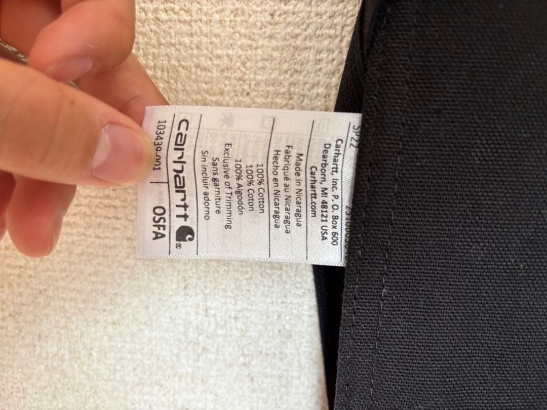 カーハート　エプロン