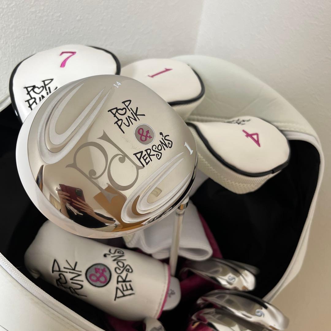 レディース ゴルフクラブセット　ゴルフシューズ　手袋付き　パーソンズ