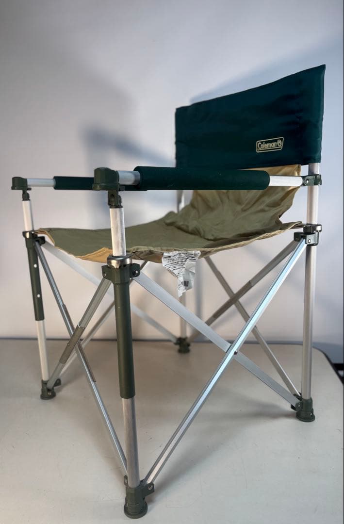 コールマン　スリムキャプテンチェア　サイドポーチ付き　2脚
