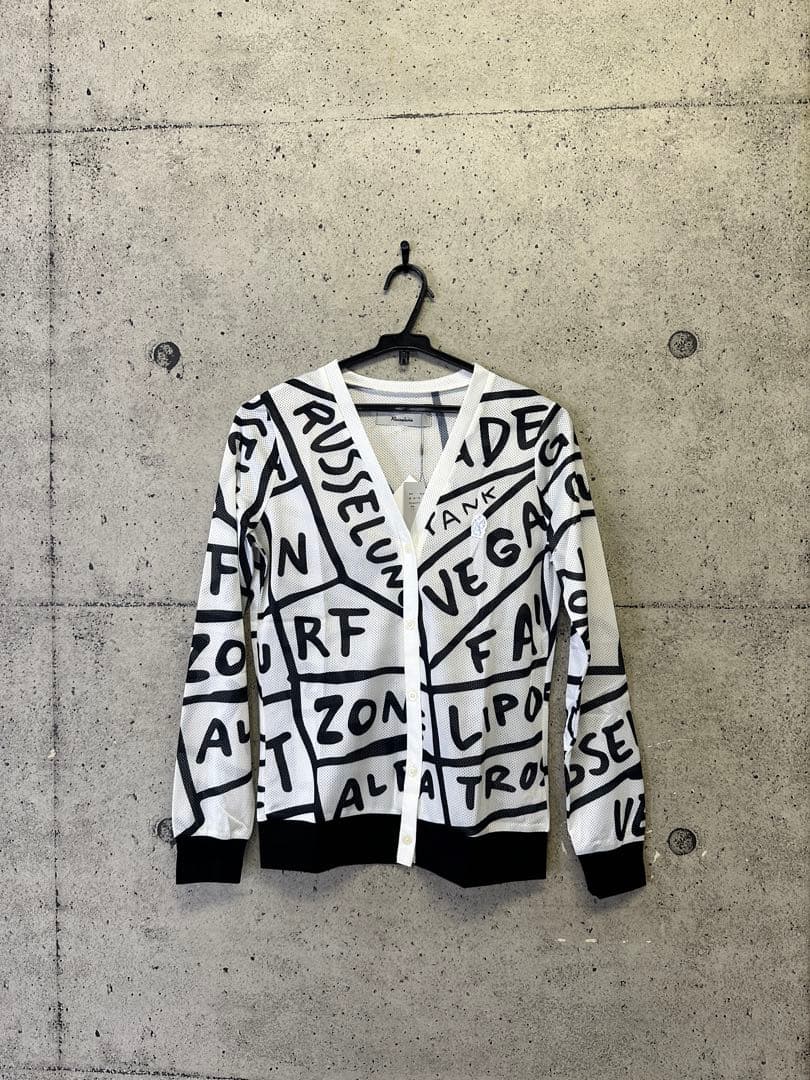 【新品未使用】サイズ1 レディース メッシュカーディガン ラッセルノ 2420