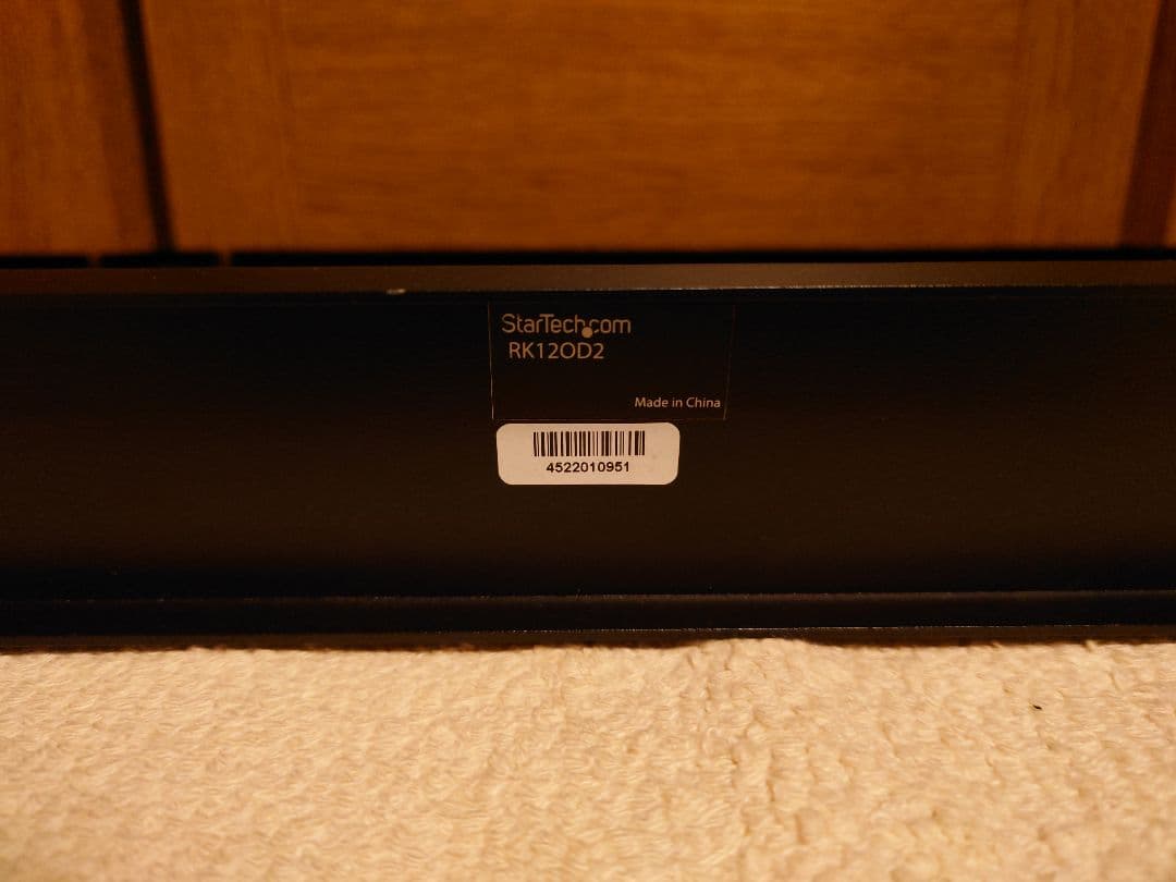 StarTech.com オープンラックマウント 12U RK12OD2