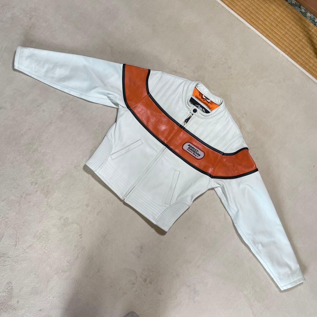 【デッドストック級　超美品　未使用級】ハーレーダビットソン　レザージャケット　M