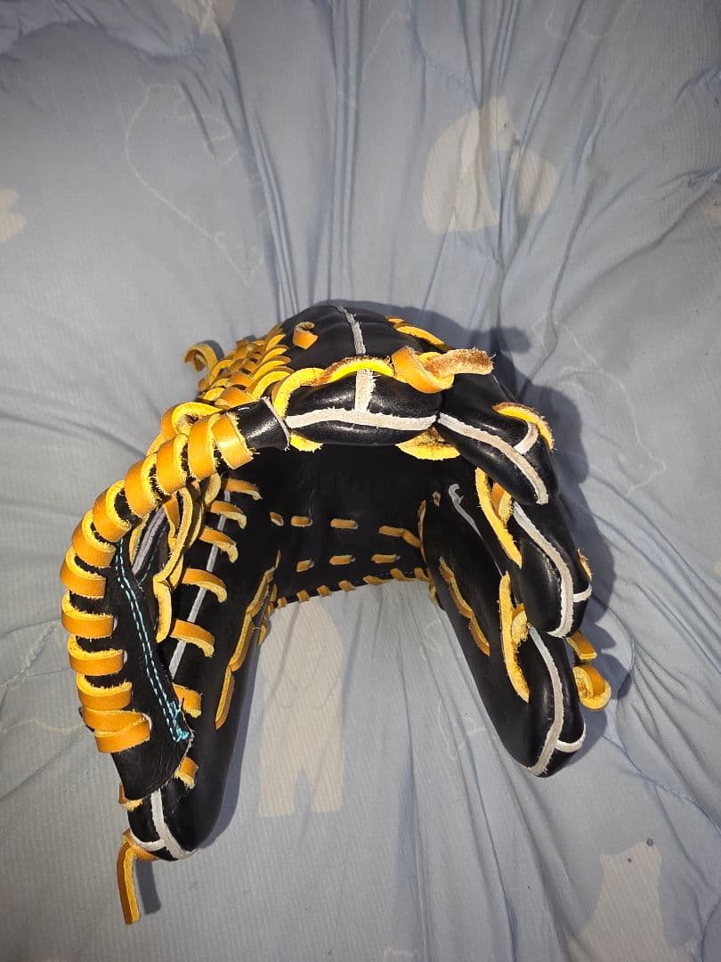 レア限定品　 ジームス 軟式グローブ 三方親シリーズ 外野用　袋付き