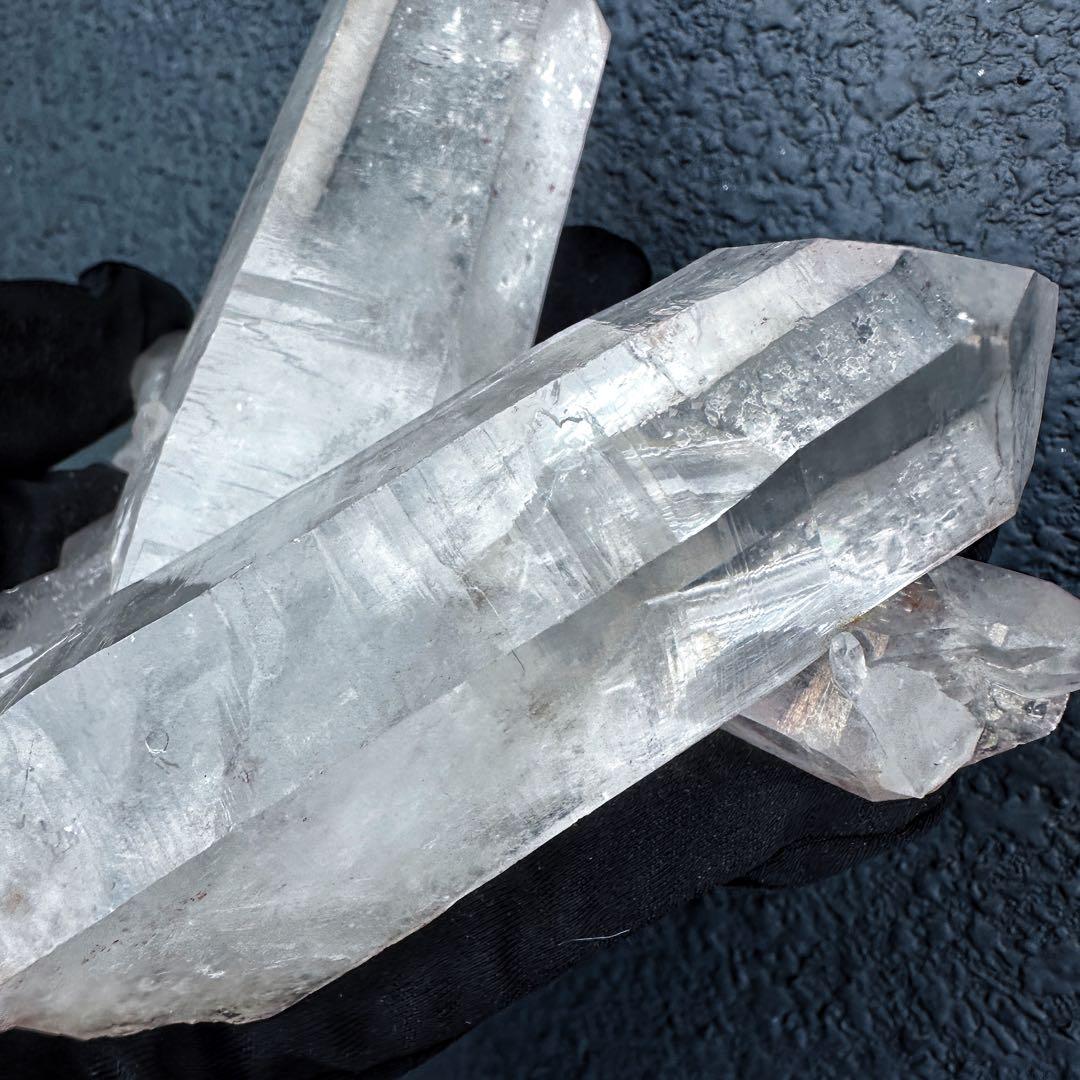 希少高透明度❗️キラキラ☆マニカラン産ヒマラヤ水晶クラスター超強いパワーA1412