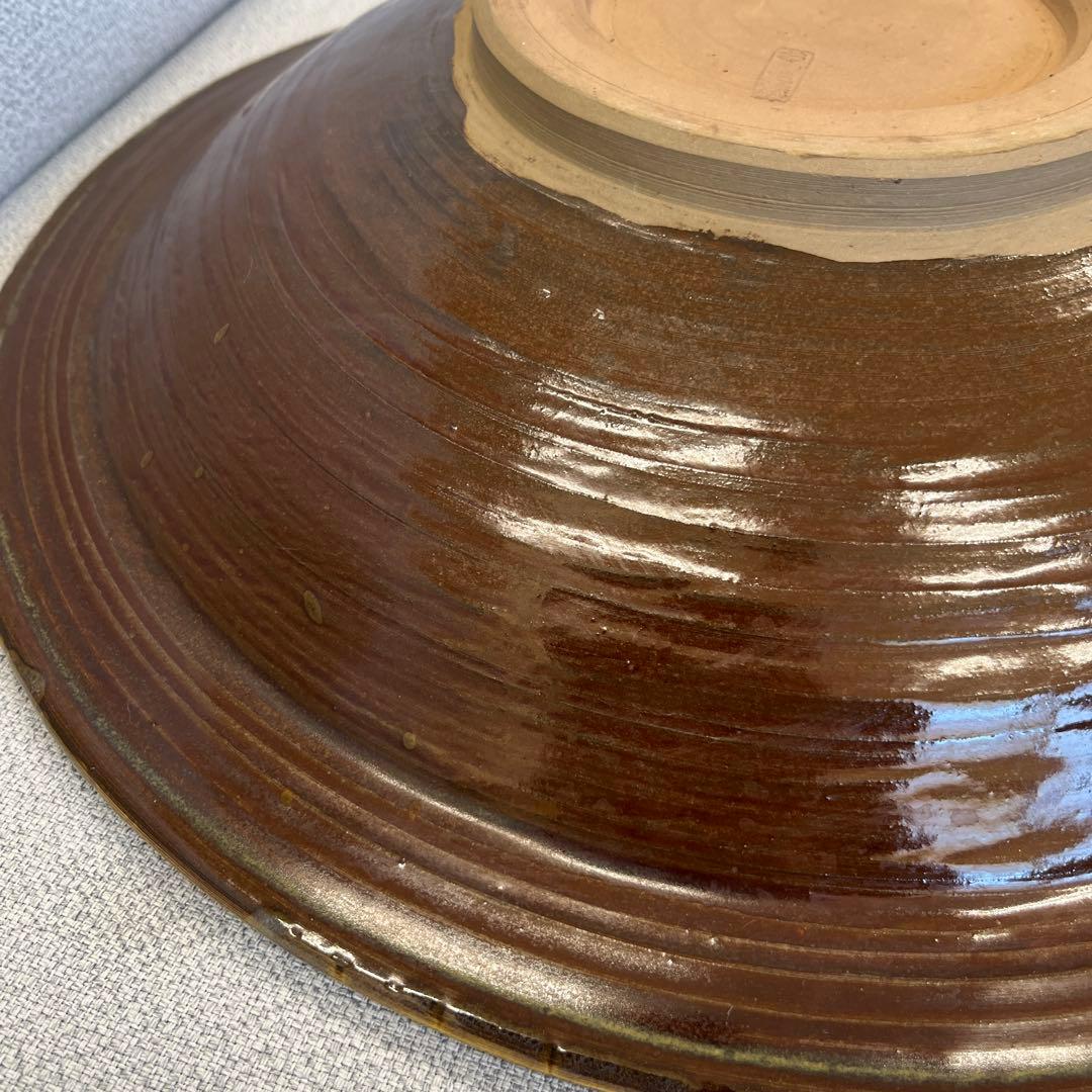 未使用❗️美品❗️小鹿田焼　大皿　直径40㎝
