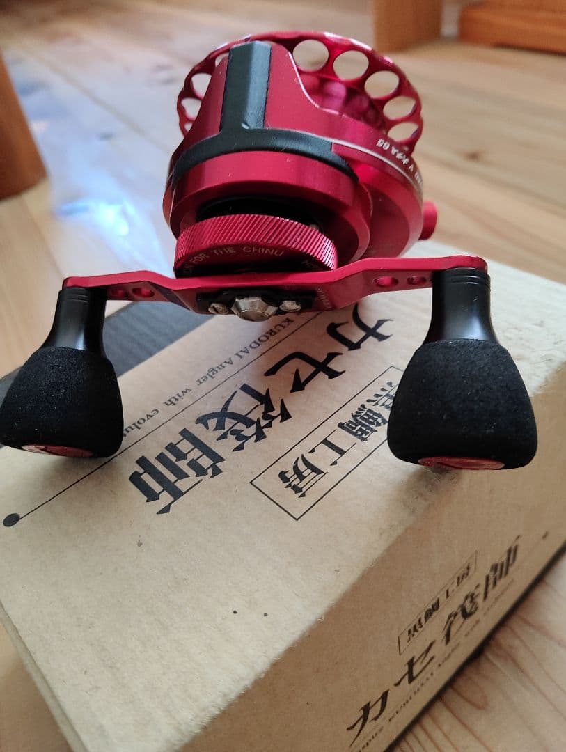 黒鯛工房大チヌ65Rリール レッド