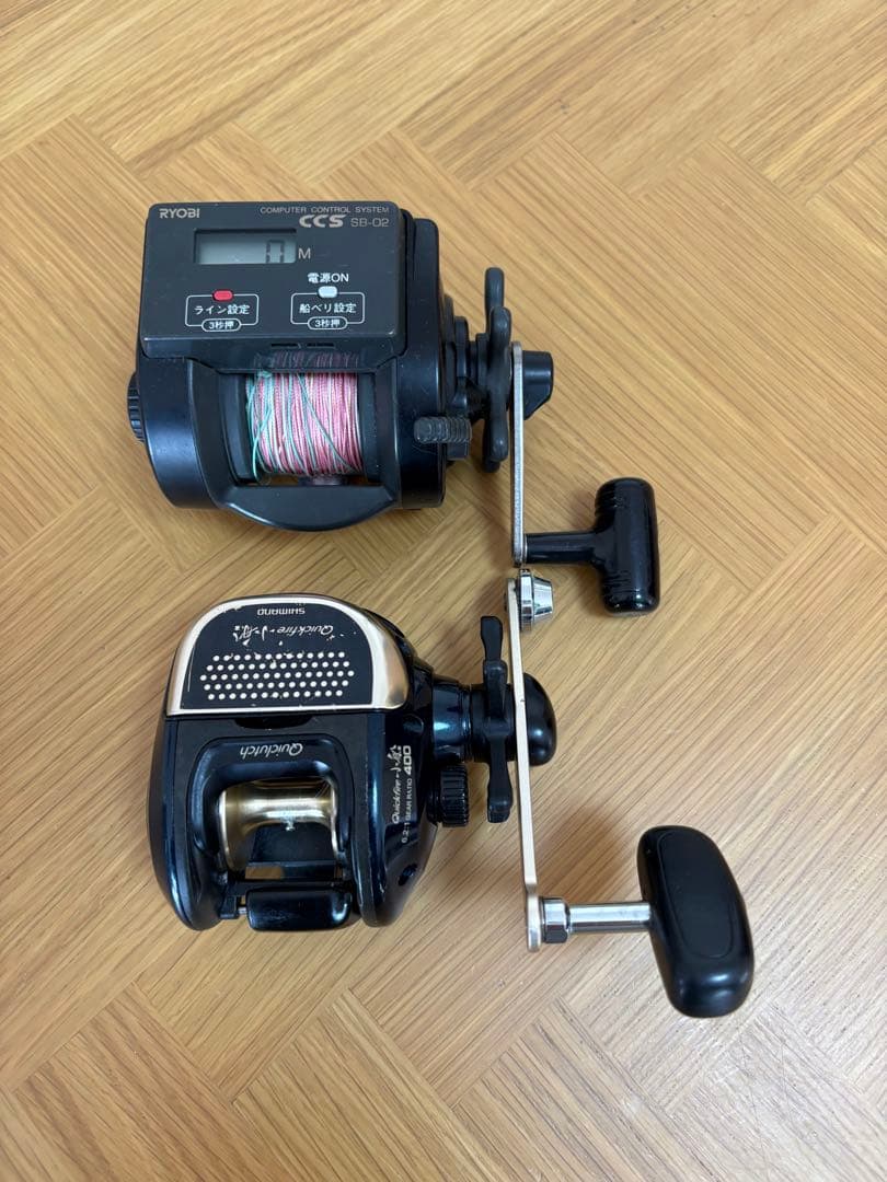 RYOBI ALERT棚 SHIMANO Quickfife 小船 3台