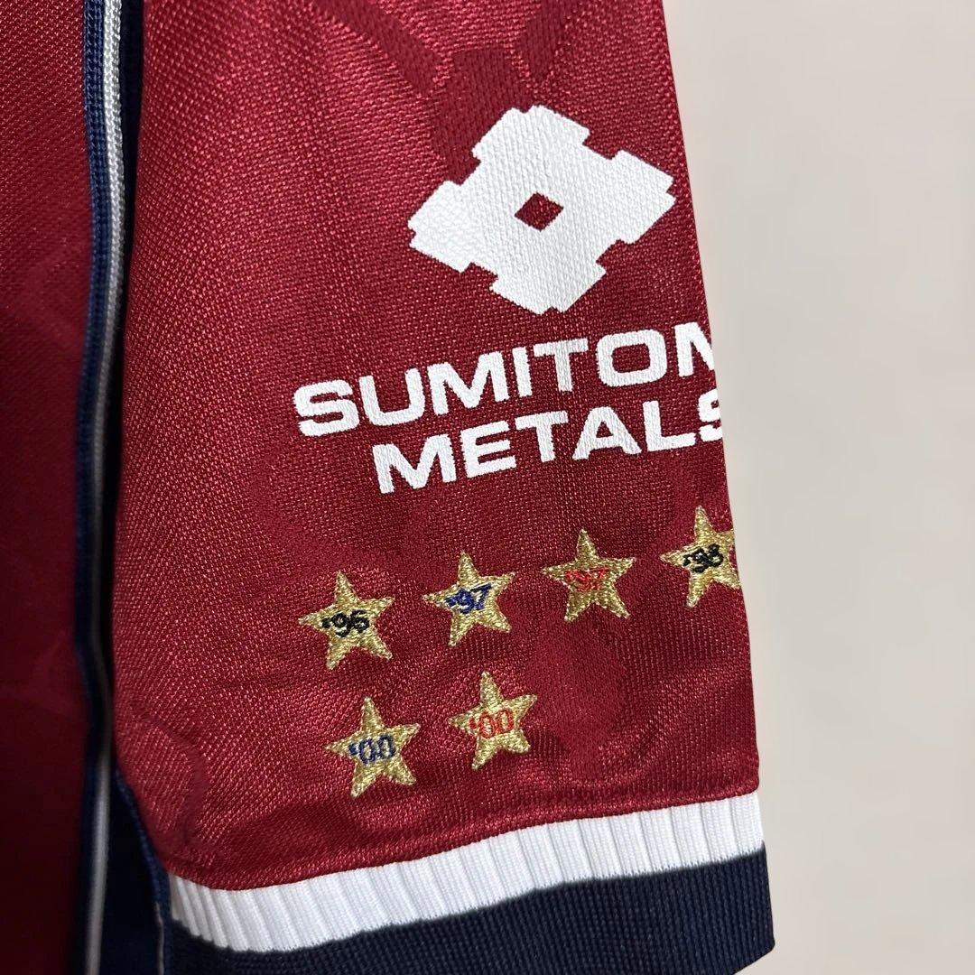 新品！タグ付き！鹿島アントラーズ　中田浩二　サイン入り　2001年　ユニフォーム