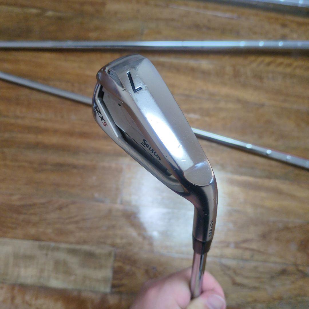 こんちゃん。 アイアンセットSRIXONスリクソンZX5赤白混合6本セット