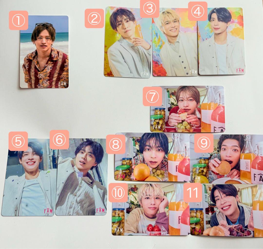 timelesz『FAM』 アルバム 4形態セット