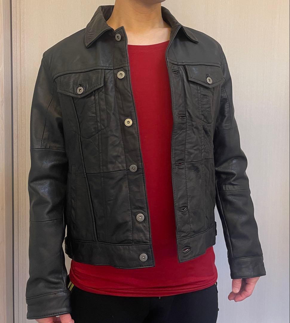本革 トラッカー レザージャケット XLサイズ リプダクトレザー