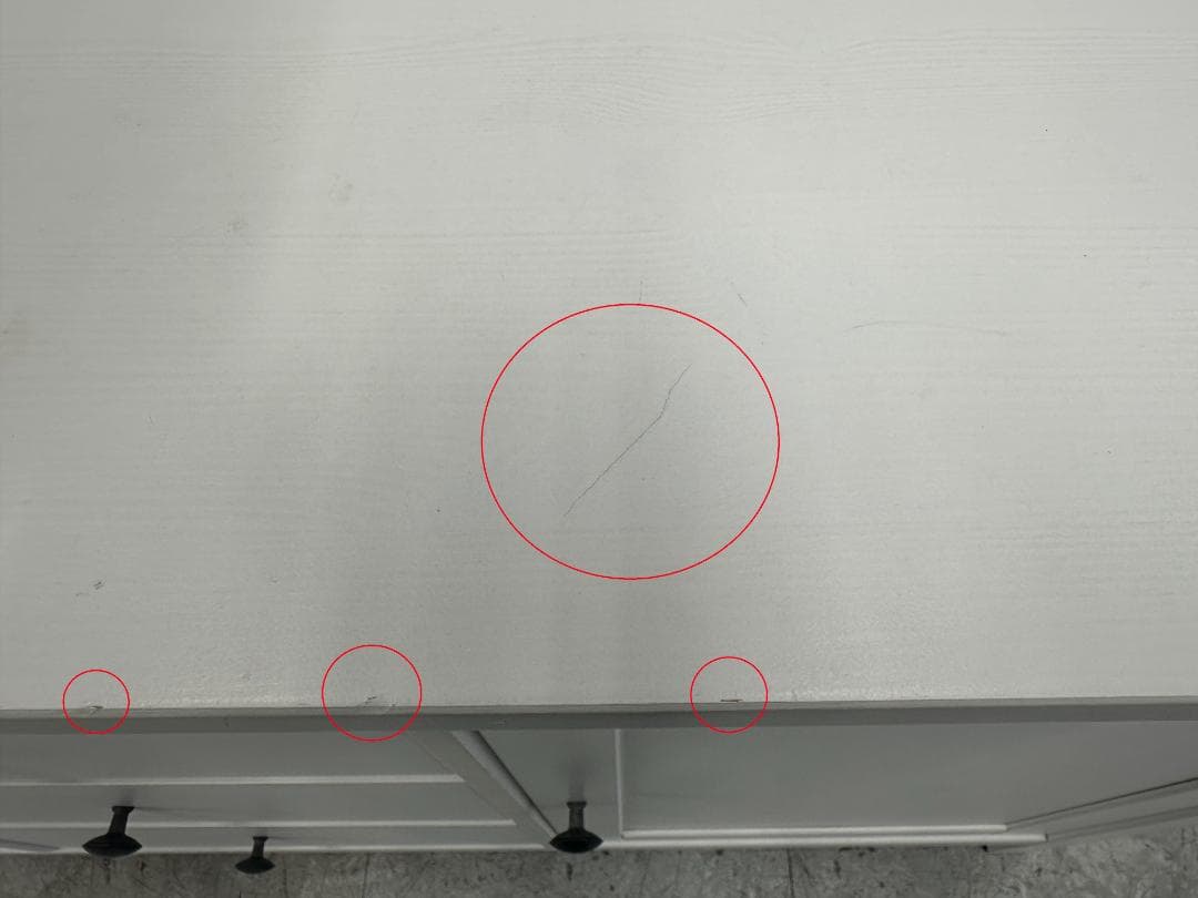 IKEA　サイドボード　ヘムネス　ホワイト