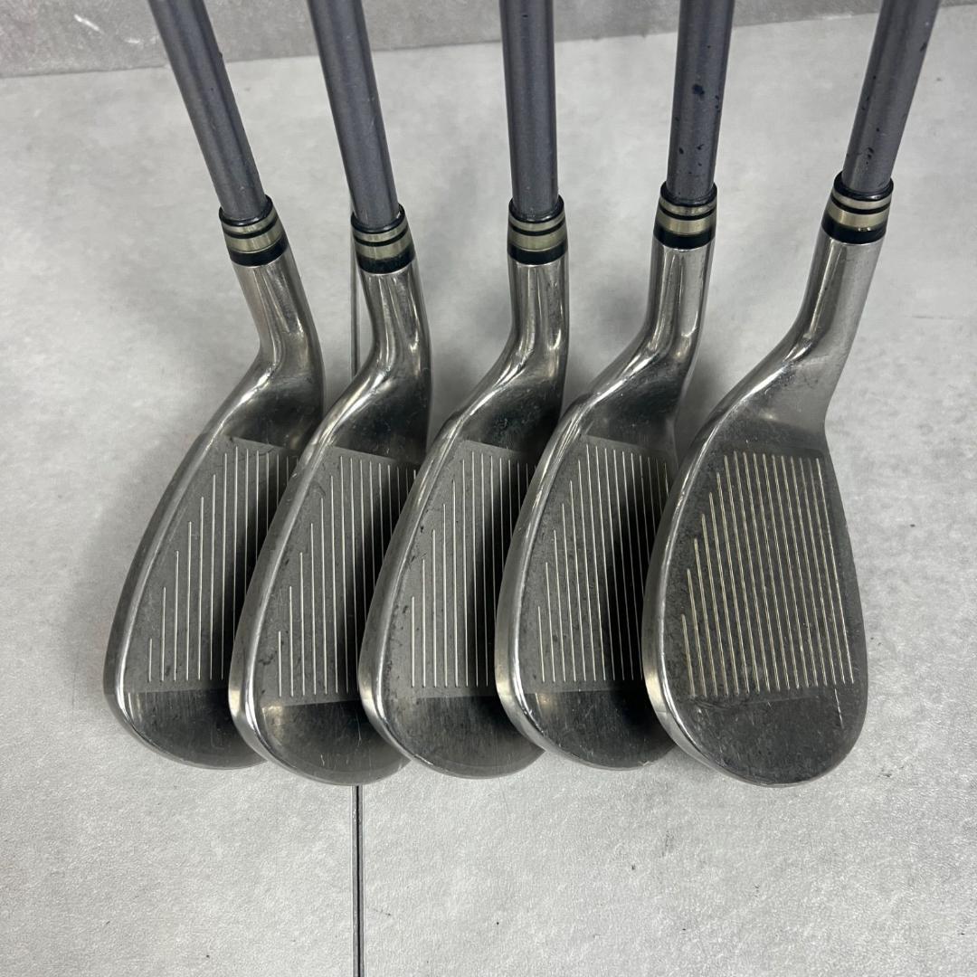 ゼクシオ7代目　レディースゴルフアイアン5本セット　右　L　カーボン　MP700