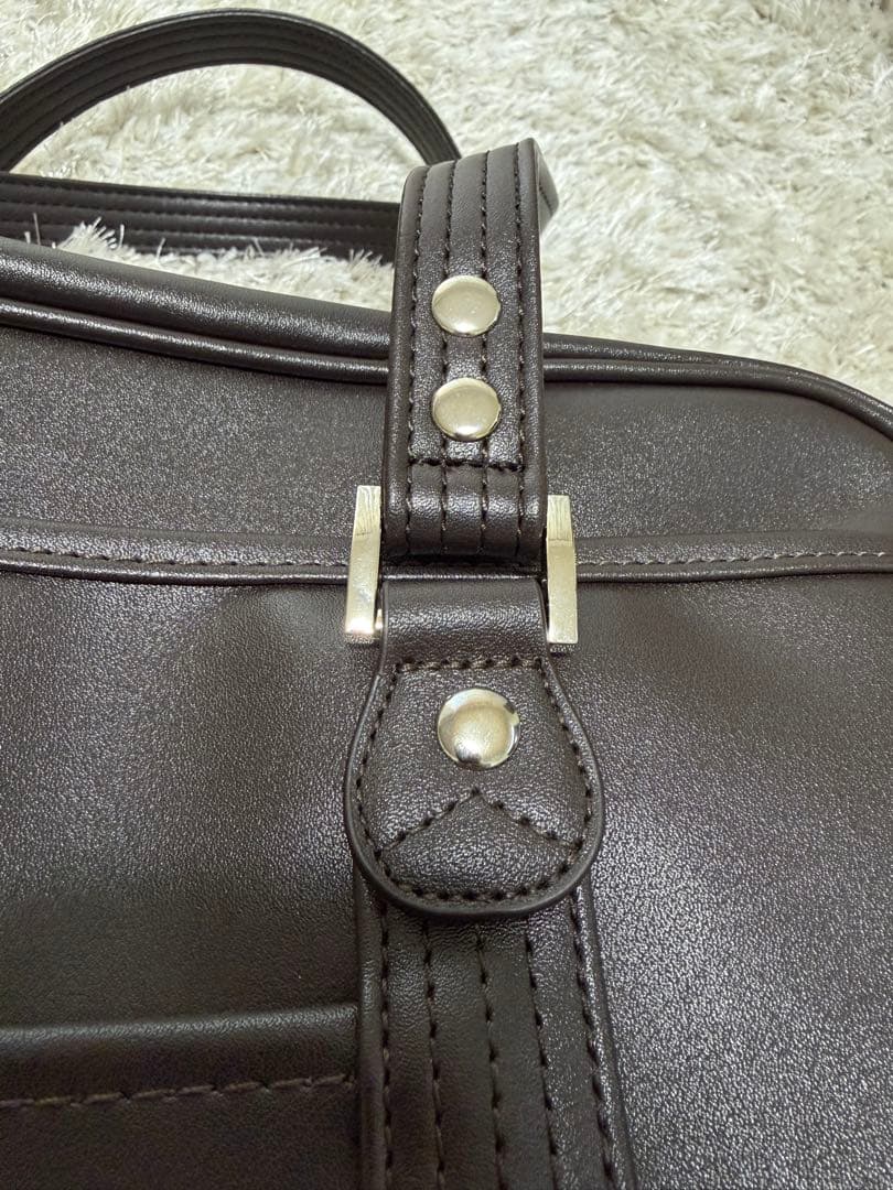 イーストボーイ　スクールバッグ　ブラウン