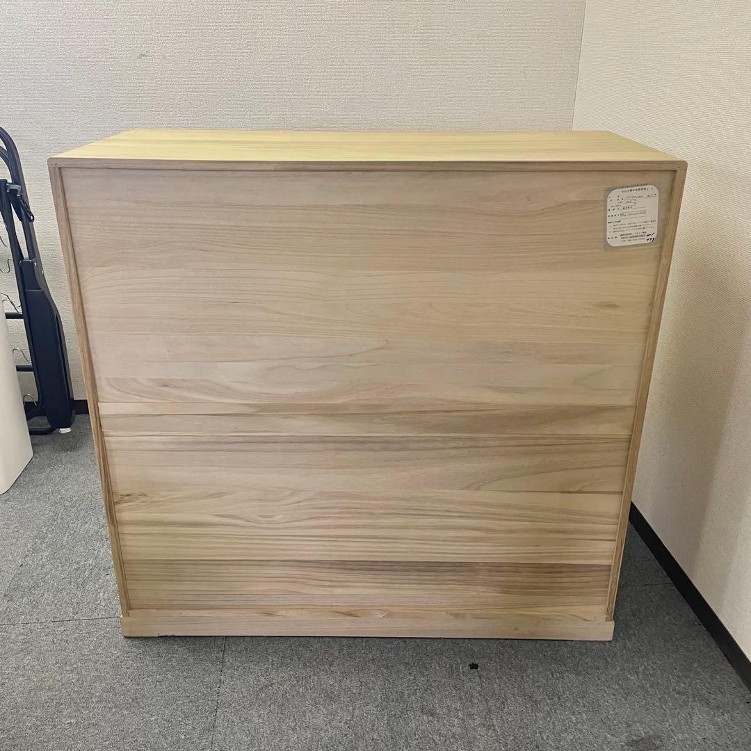 桐タンス 天然木 6段 日本製 高塚桐材商店 和箪笥 チェスト　M