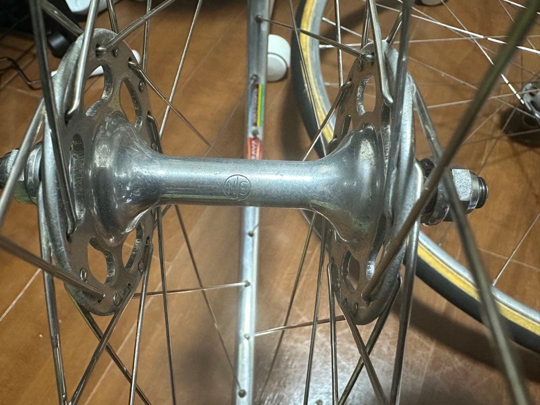 カンパニョーロ前後NJSハブホイール　ピスト　シングルスピード