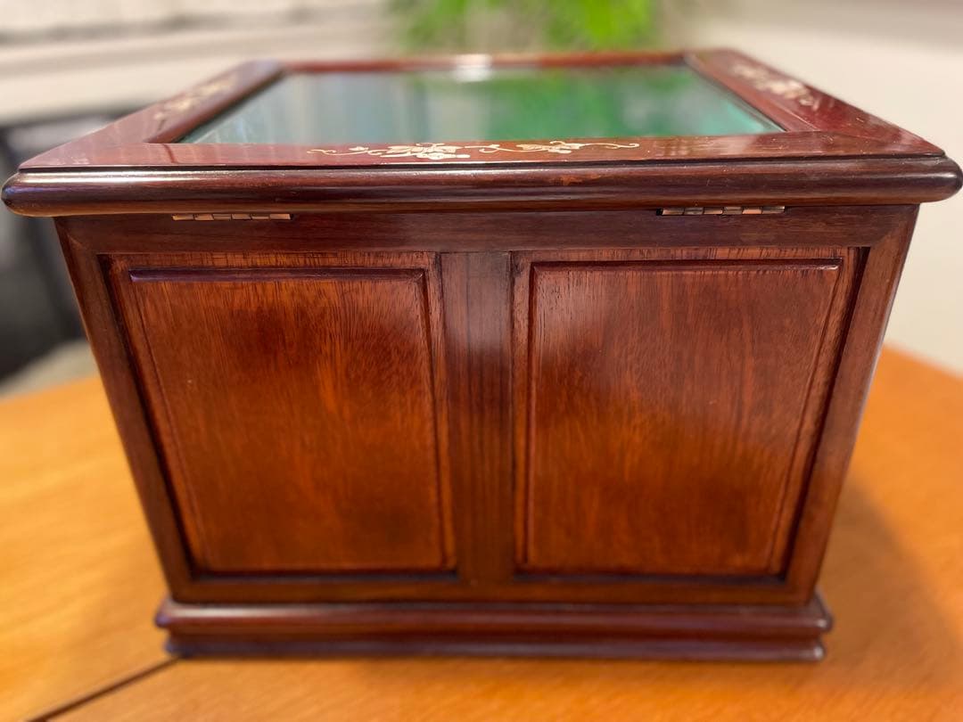 d*3様 螺細工 木製ジュエリーケース