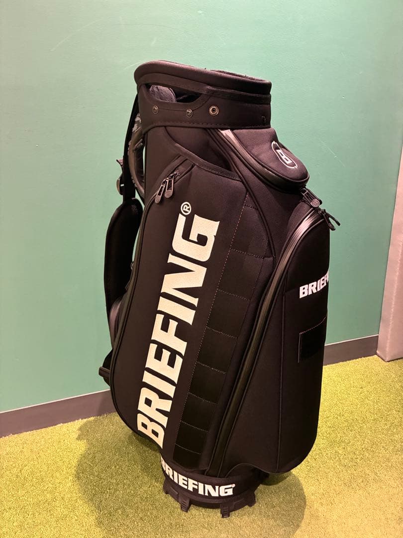 BRIEFING ブラック キャディバッグ　CR-3 #03