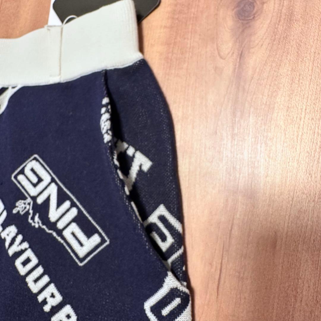 長袖スプリングニット　スカート　セットアップ　春夏商品　ゴルフウェア　レディース