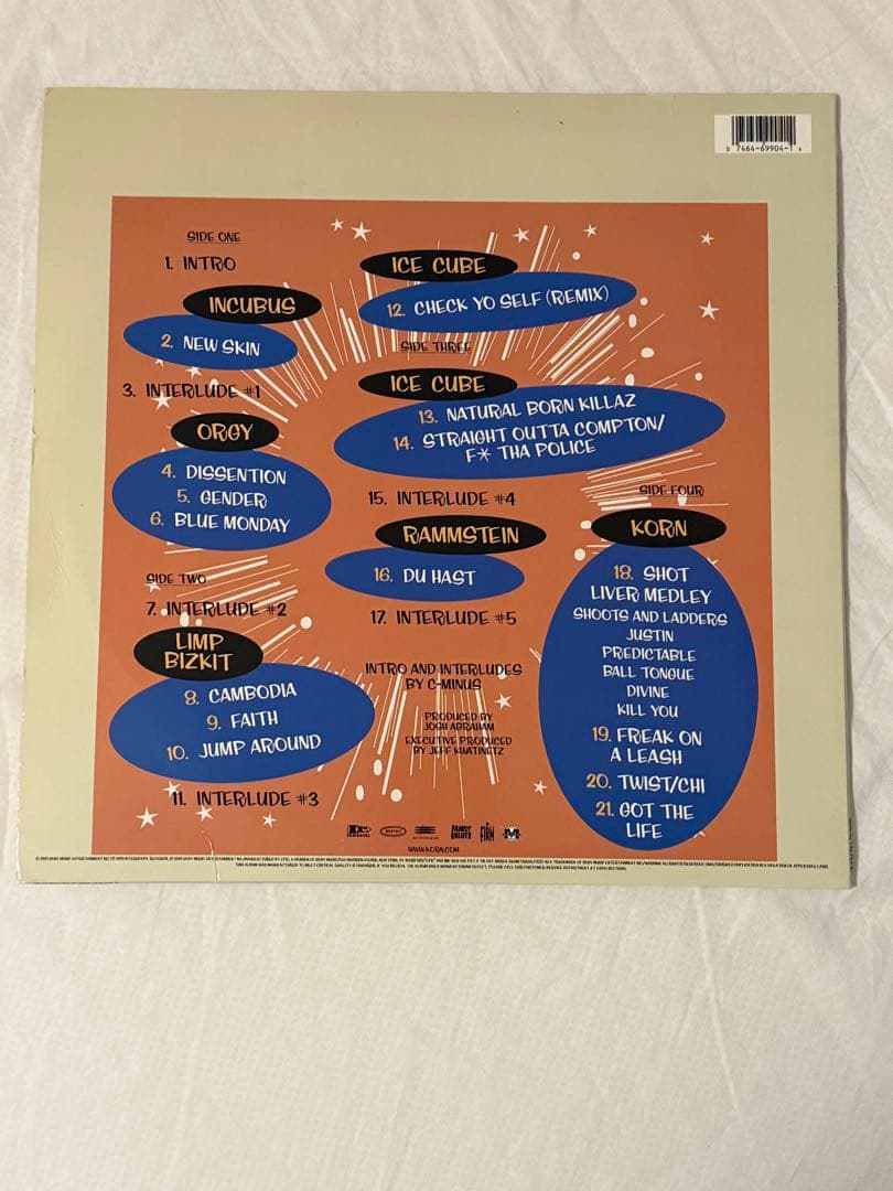 FAMILY VALUES TOUR 98 レコード USオリジナル盤