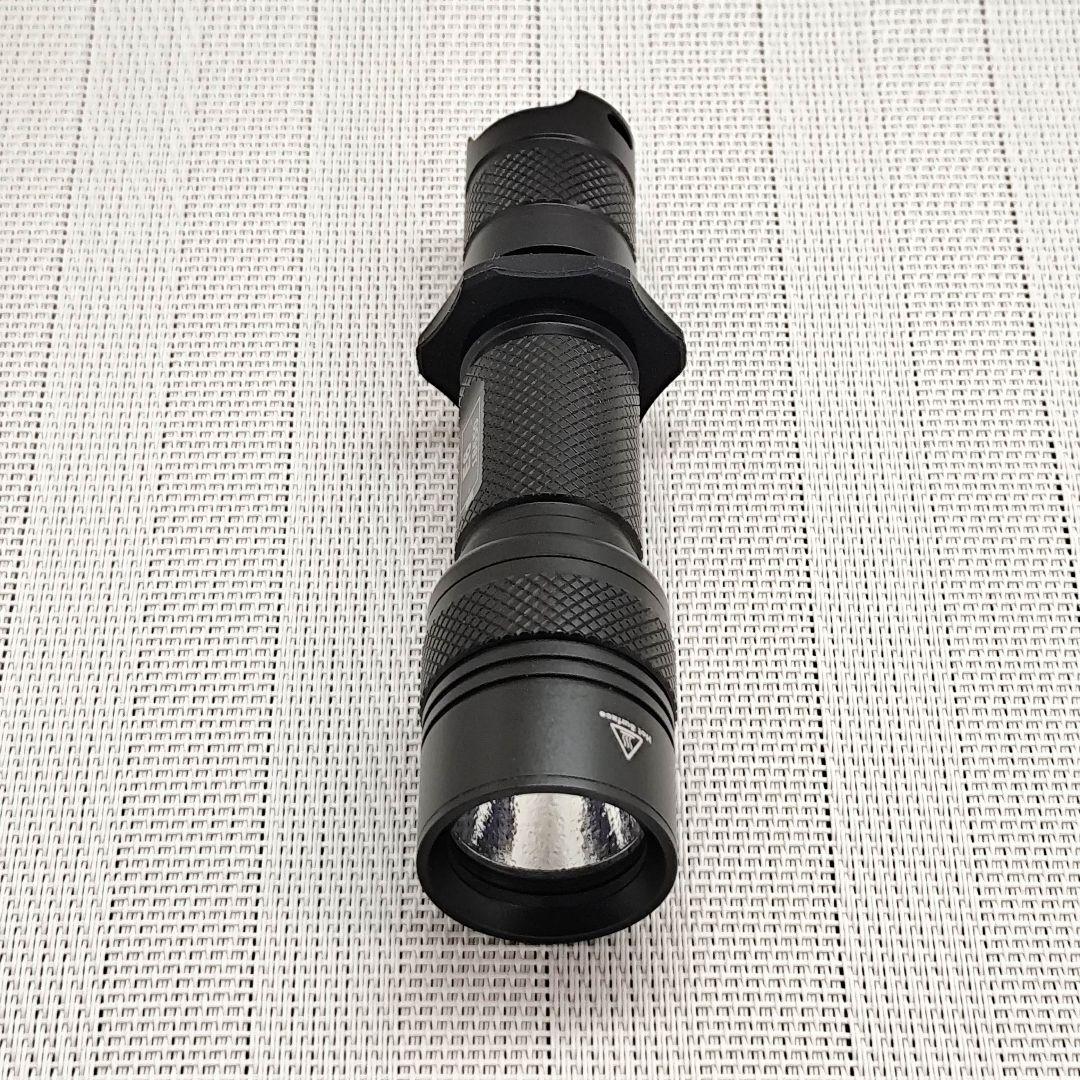 18650充電池対応 P60系モジュールホスト＋電球色LEDモジュール