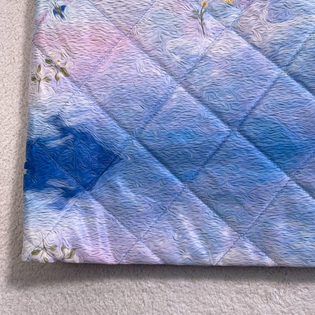 【CAROUSEL カルーセル】台形スカート ゴルフ 撥水 光沢 キルティング