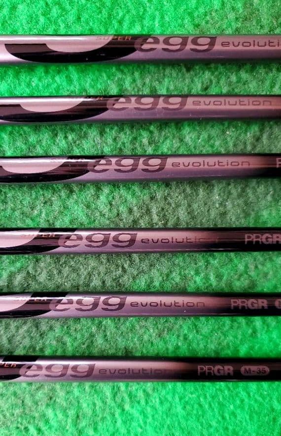 PRGR SUPER eggアイアンセット As ～ 7 M35 R-2