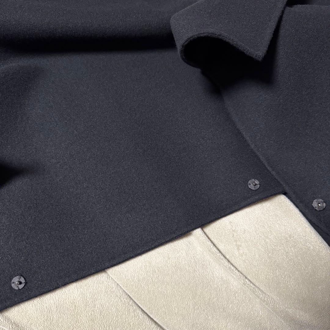 【新品未使用タグ付き】digne throw shawl coat ブラック