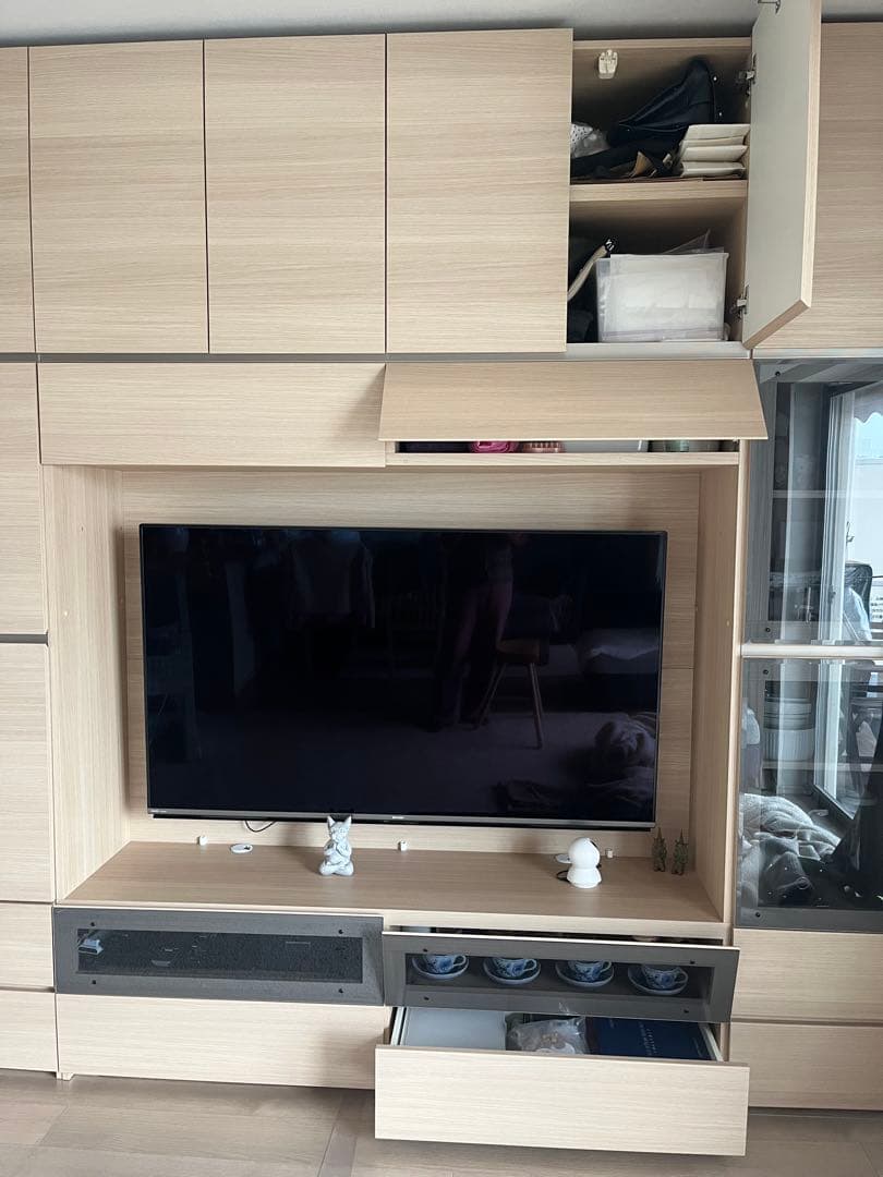 木製ラック・ウッドラック 壁面収納　テレビ台- パモウナ製