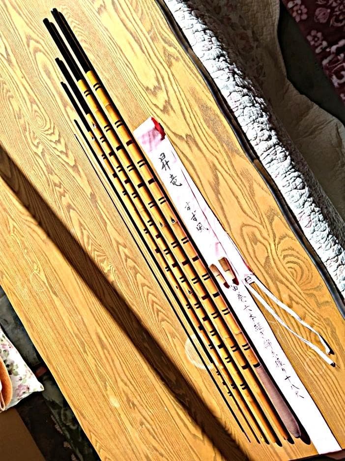 美品・新品未使用・昇竜すずかぜ笛巻１８尺・ヘラ竿・へら竿・竹竿・和竿・へらぶな竿