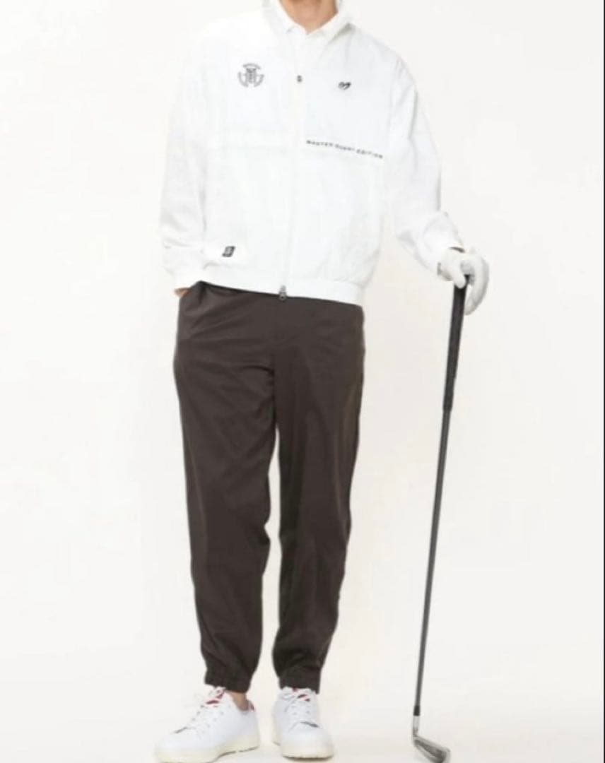 新品 マスターバニー 2WAYストレッチメランジタフタパンツ(6)LLチャコール