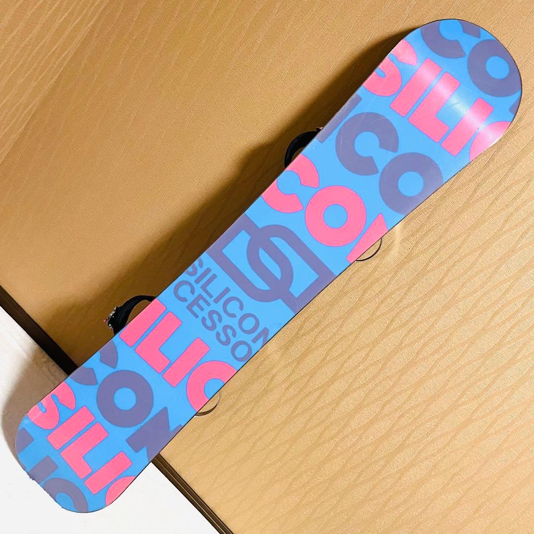 SILICONACCESSORY× STELLAスノーボードビンディングセット