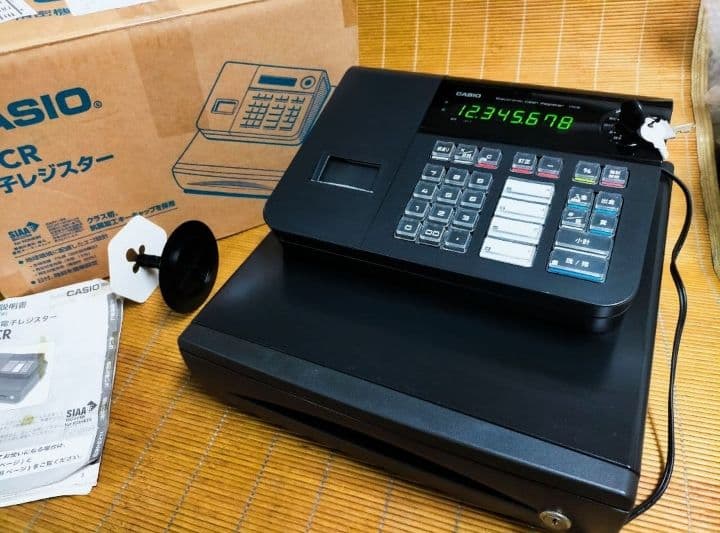 カシオレジスター　17CR　簡単便利特殊　送料込　606207