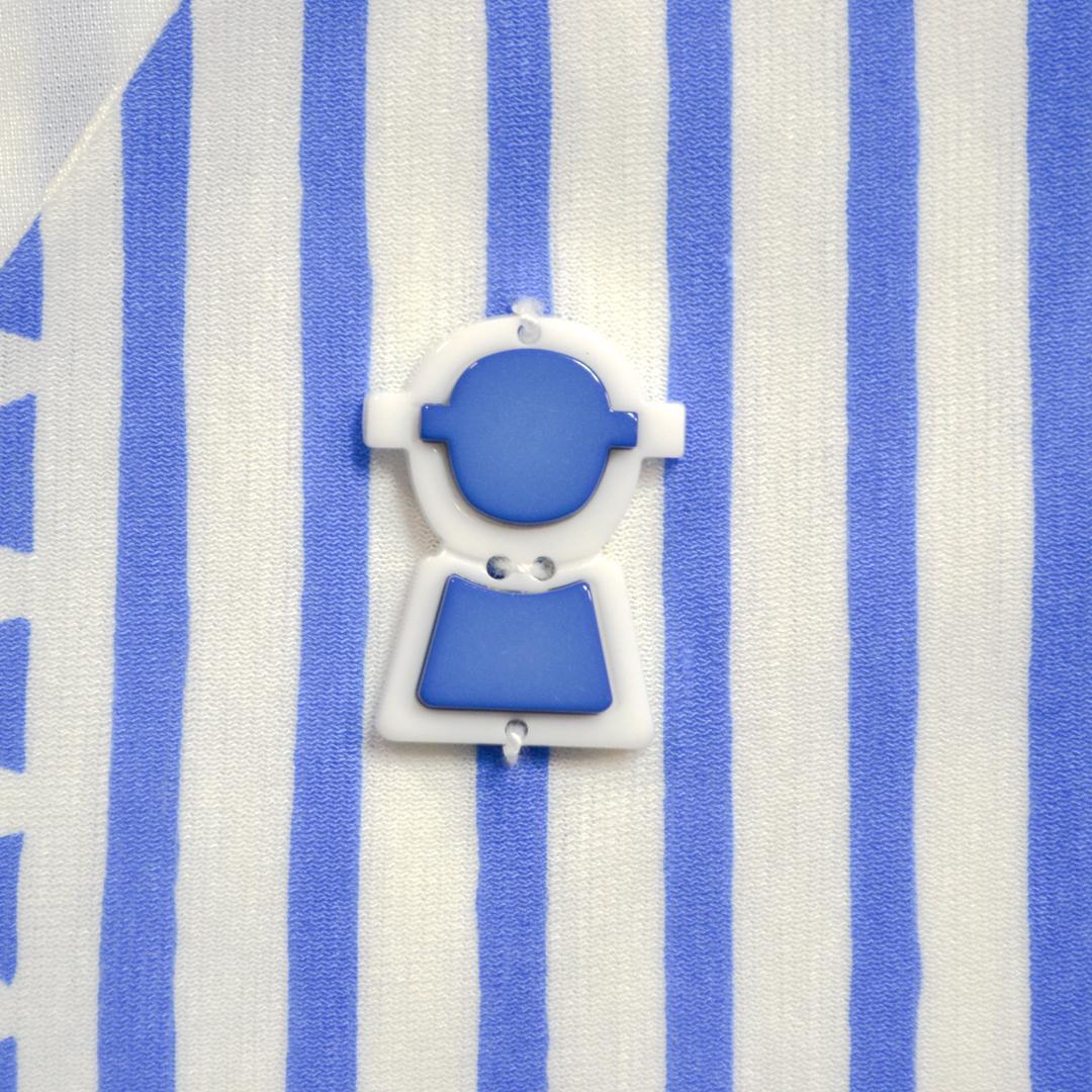 【美品】PICONEピッコーネ日本製 チャーム付きノースリーブワンピースL.