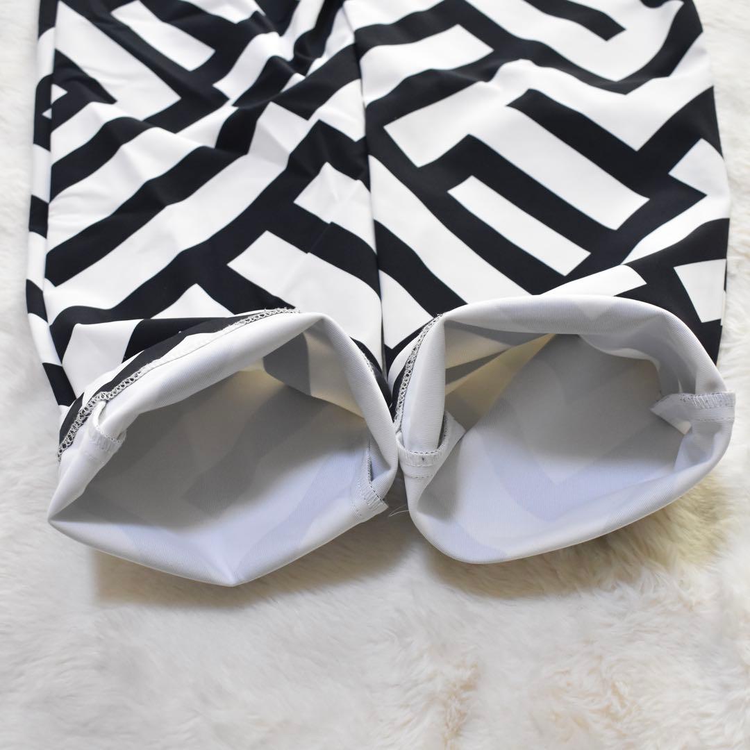 美品✨HYDROGEN ハイドロゲン　ゴルフパンツ Lサイズ　幾何学柄