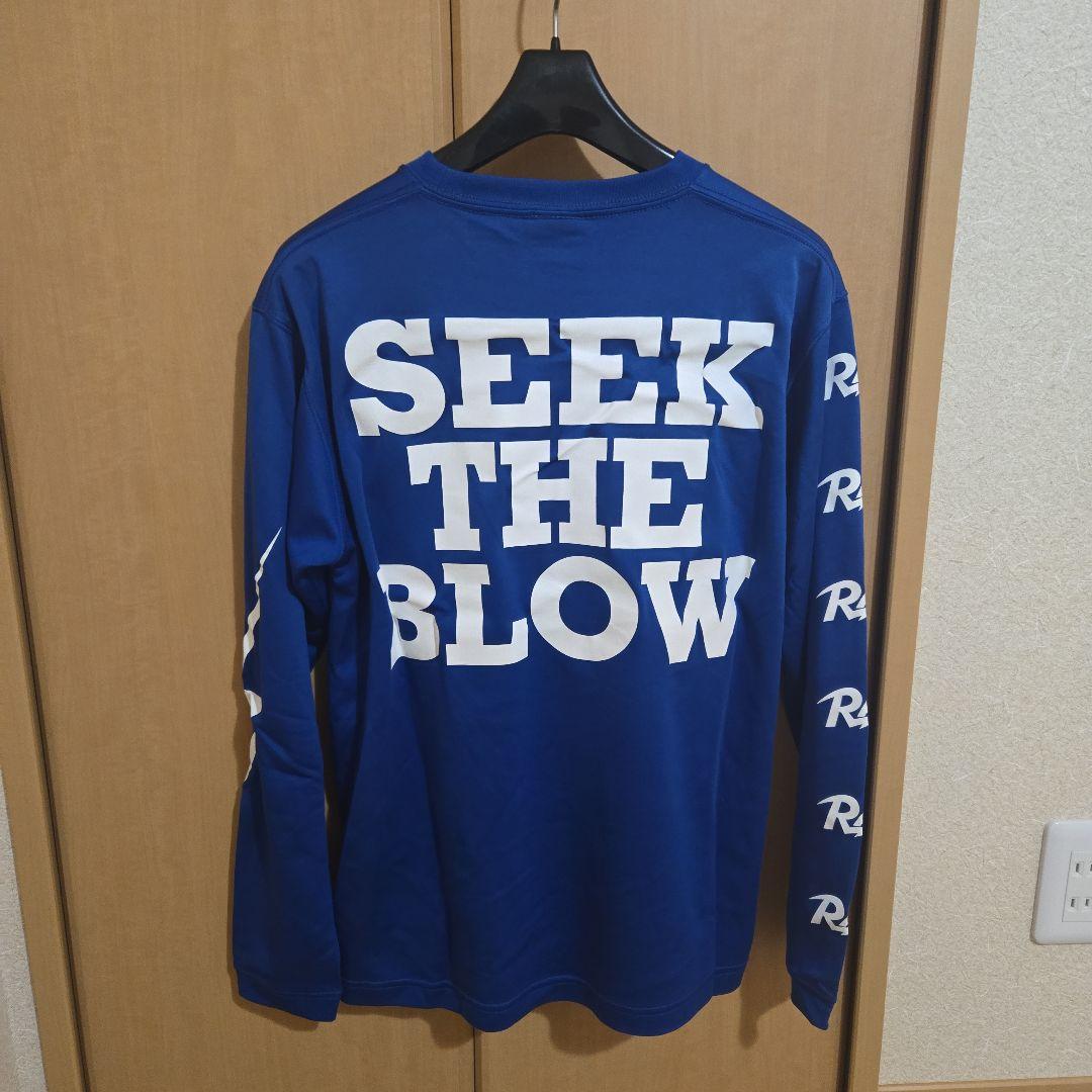 ウェア RAID JAPAN/STB DRY TEE(L/S) BLUE