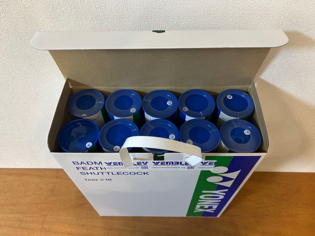 YONEX AEROSENSA500④ バドミントンシャトル 1箱115球