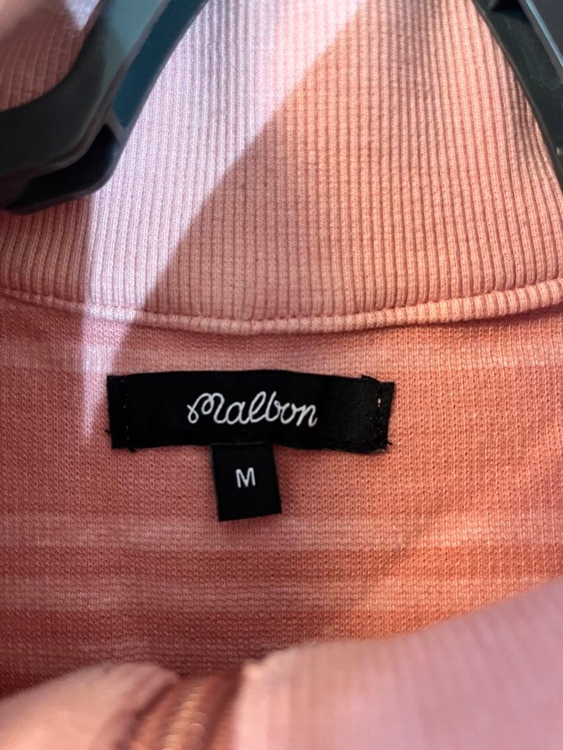 Malbon Golf Bon 1/4 Zip ジッププルオーバースウェット
