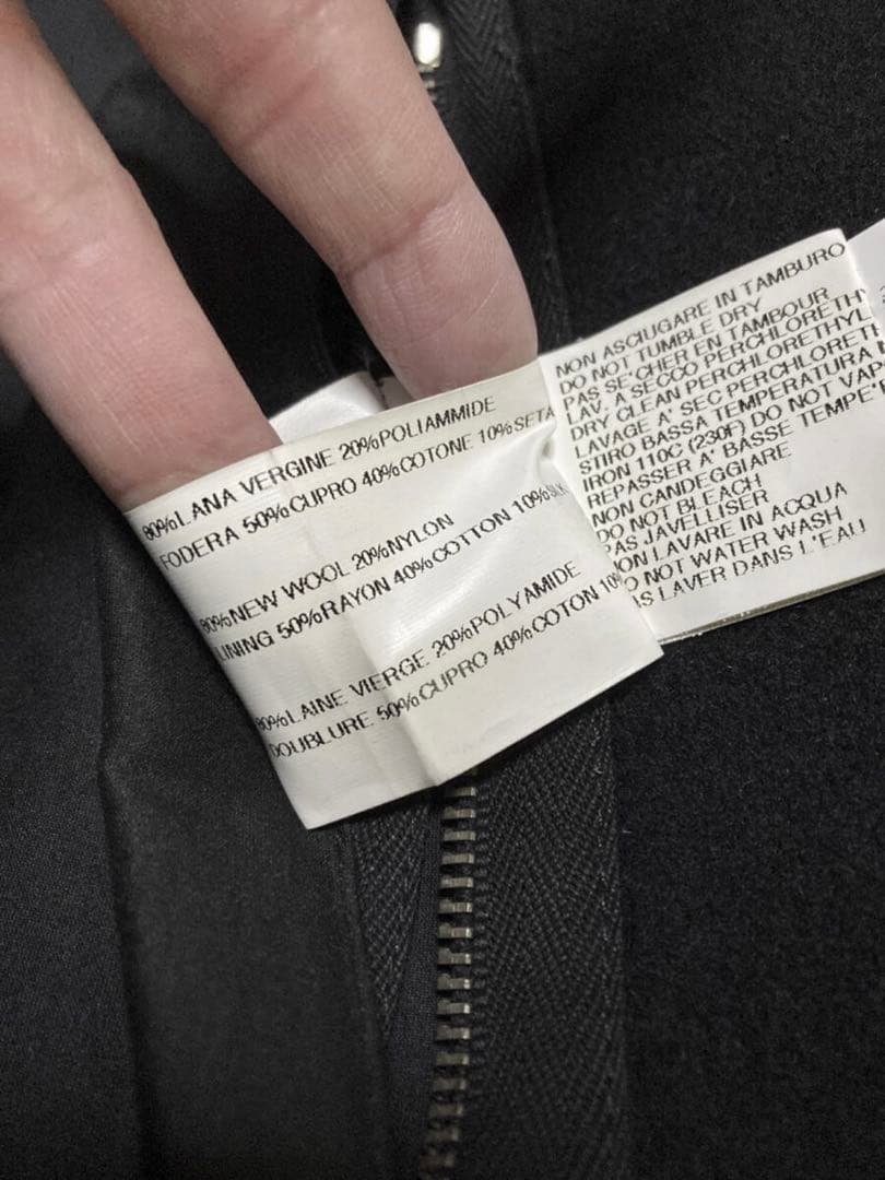 け*離様 Rick Owens リックオウエンス メタル ダッフルコート ジャケ