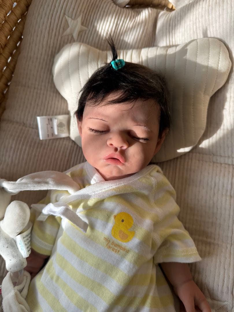 リアルベビー人形 シリコン製 約42センチ