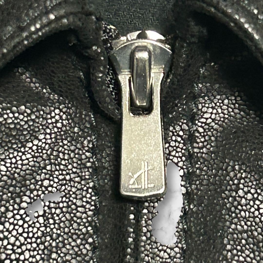 Moore様　美品】 Cathy Jane シュリンク加工やぎ革レザージャ