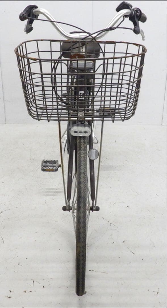 電動アシスト自転車　BRIDGESTONE　アシスタ　茶色