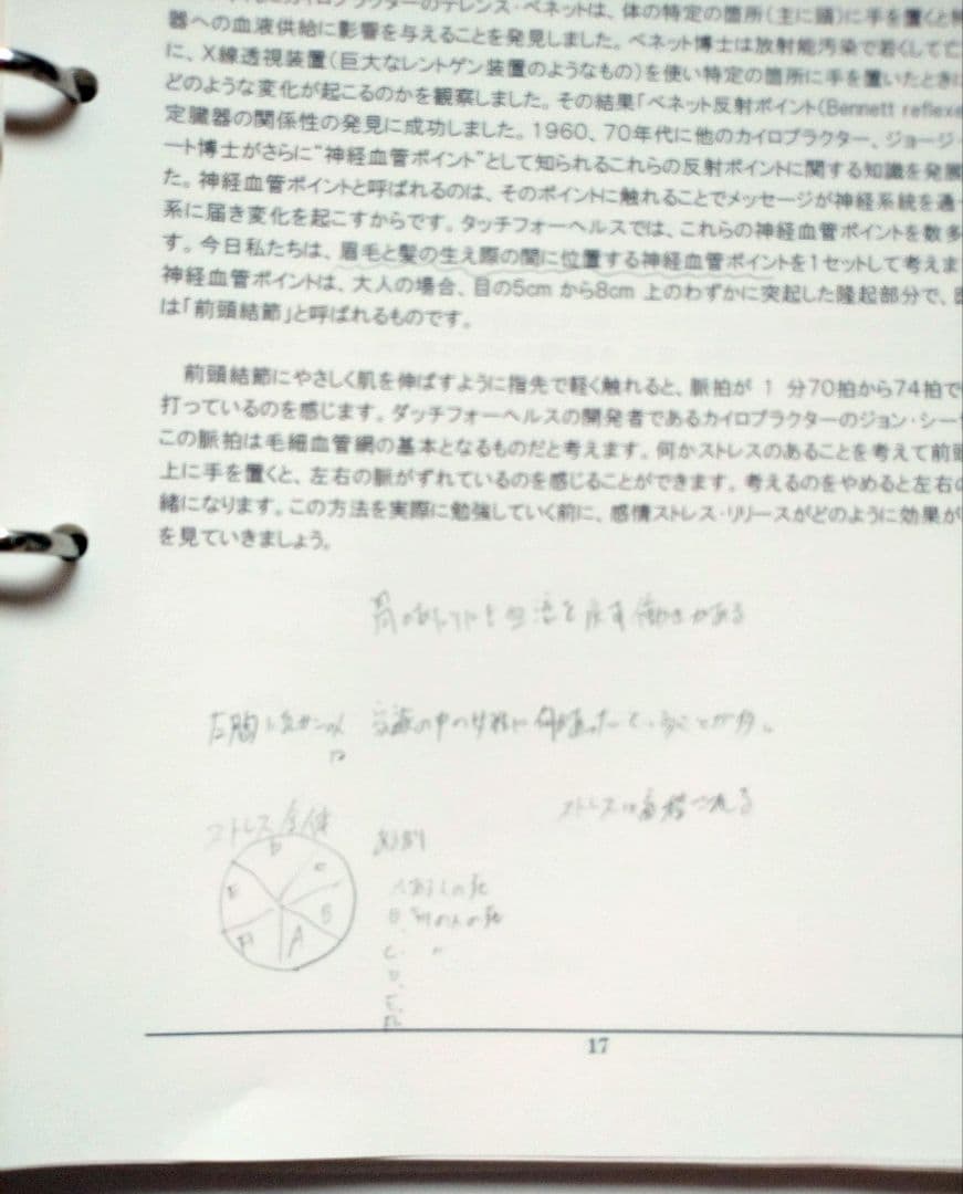 【専用】ウェイン・トッピングPhD ストレスリリース 1&2 セミナーテキスト