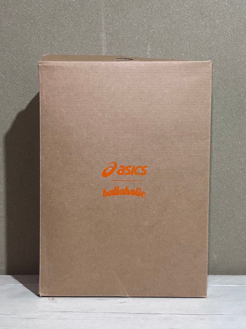 ASICS バスケットボールシューズ ネイビー/オレンジ