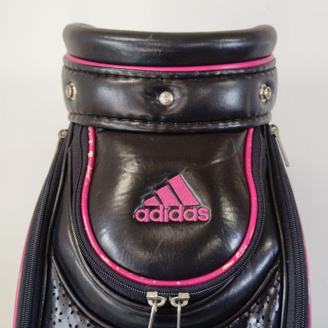 レディース☆adidas アディダス キャディバッグ ブラック/ピンク