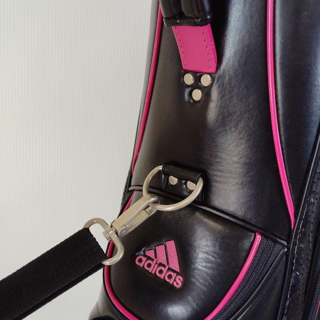 レディース☆adidas アディダス キャディバッグ ブラック/ピンク