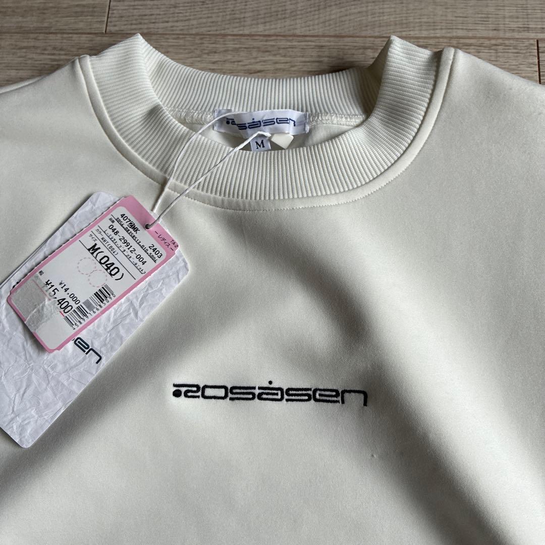 未使用 ロサーセン ゴルフウェア ミラウェーブダンボールニット セーター M