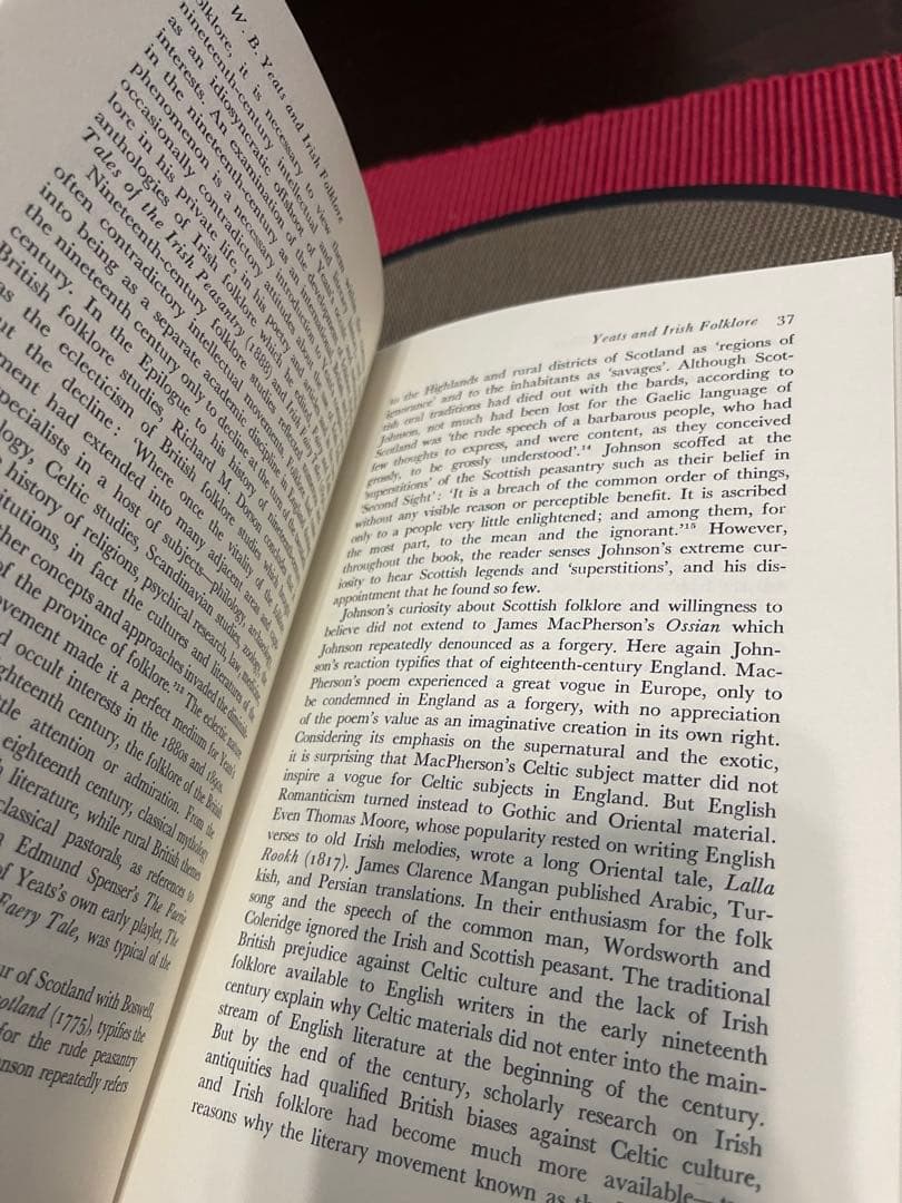 希少　W.B. YEATS and Irish Folklore